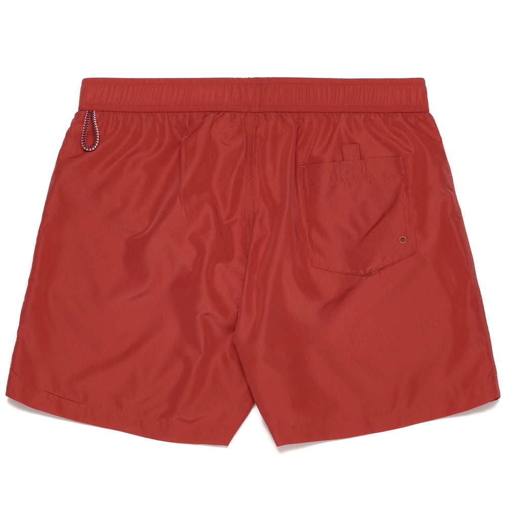 Bathing Suits Man LORENZ Swimming Trunk RED POMPEIAN Dressed Front (jpg Rgb)	