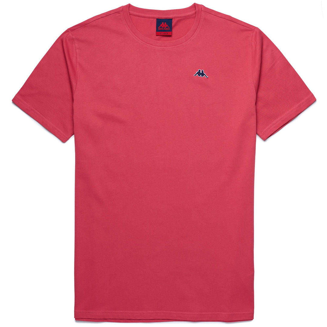T-ShirtsTop Man LUC T-Shirt RED CRANBERRY - BLUE NAVY Photo (jpg Rgb)			