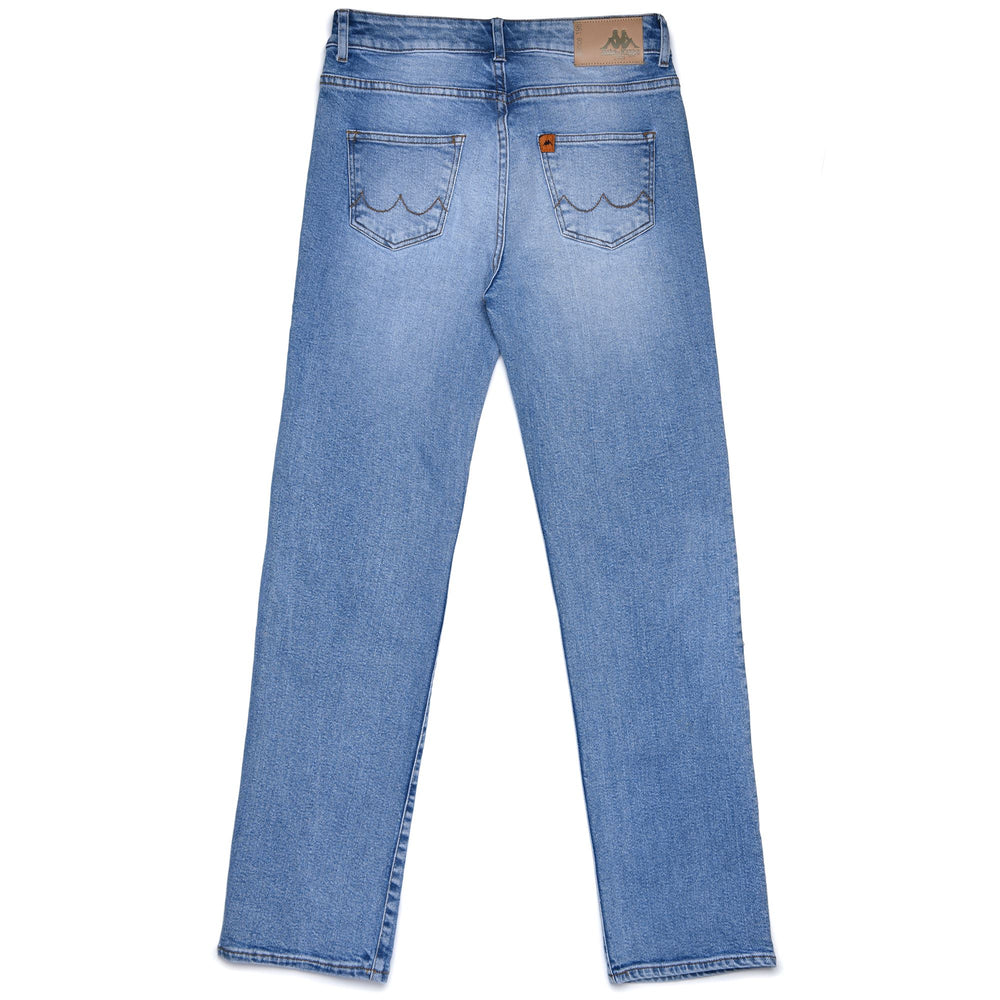 Pants Woman ARGOS 5 Pockets LT BLUE INDIGO Dressed Front (jpg Rgb)	