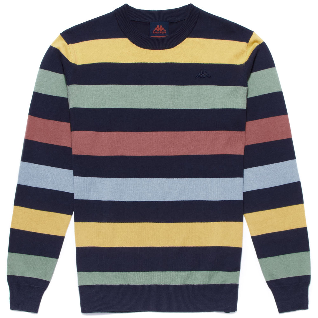 KNITWEAR Man ROMER Pull Over BLUE NAVY - GREEN HEDGING - YELLOW GOLD - BLUE ALLURE - RED CRANBERRY Photo (jpg Rgb)			