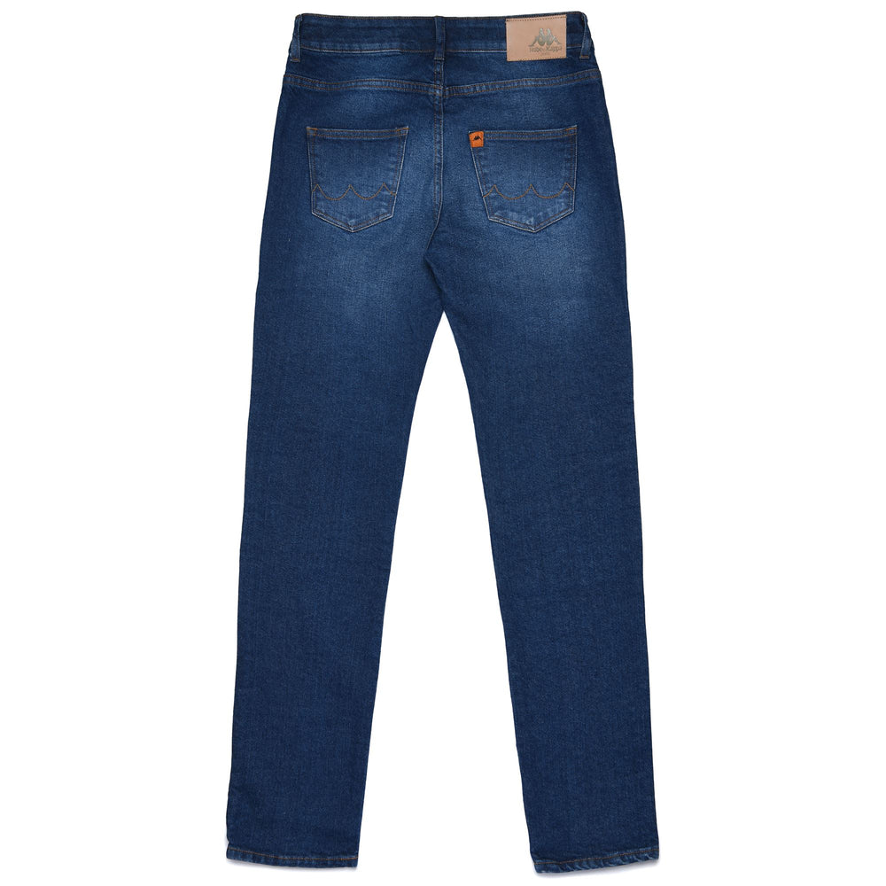 Pants Woman SEGOR 5 Pockets BLUE INDIGO Dressed Front (jpg Rgb)	