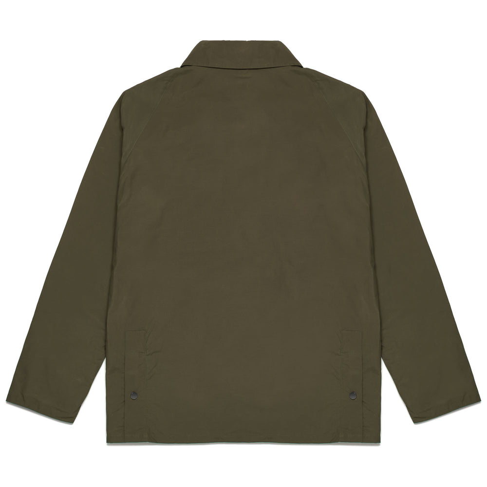 Jackets Man FINLEY Mid GREEN MILITARY Dressed Front (jpg Rgb)	