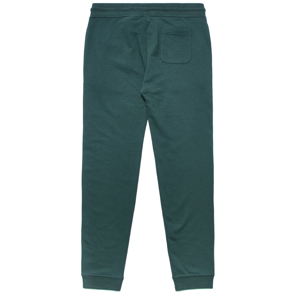 Pants Man DELFO TERRY Sport Trousers GREEN TREKKING Dressed Front (jpg Rgb)	
