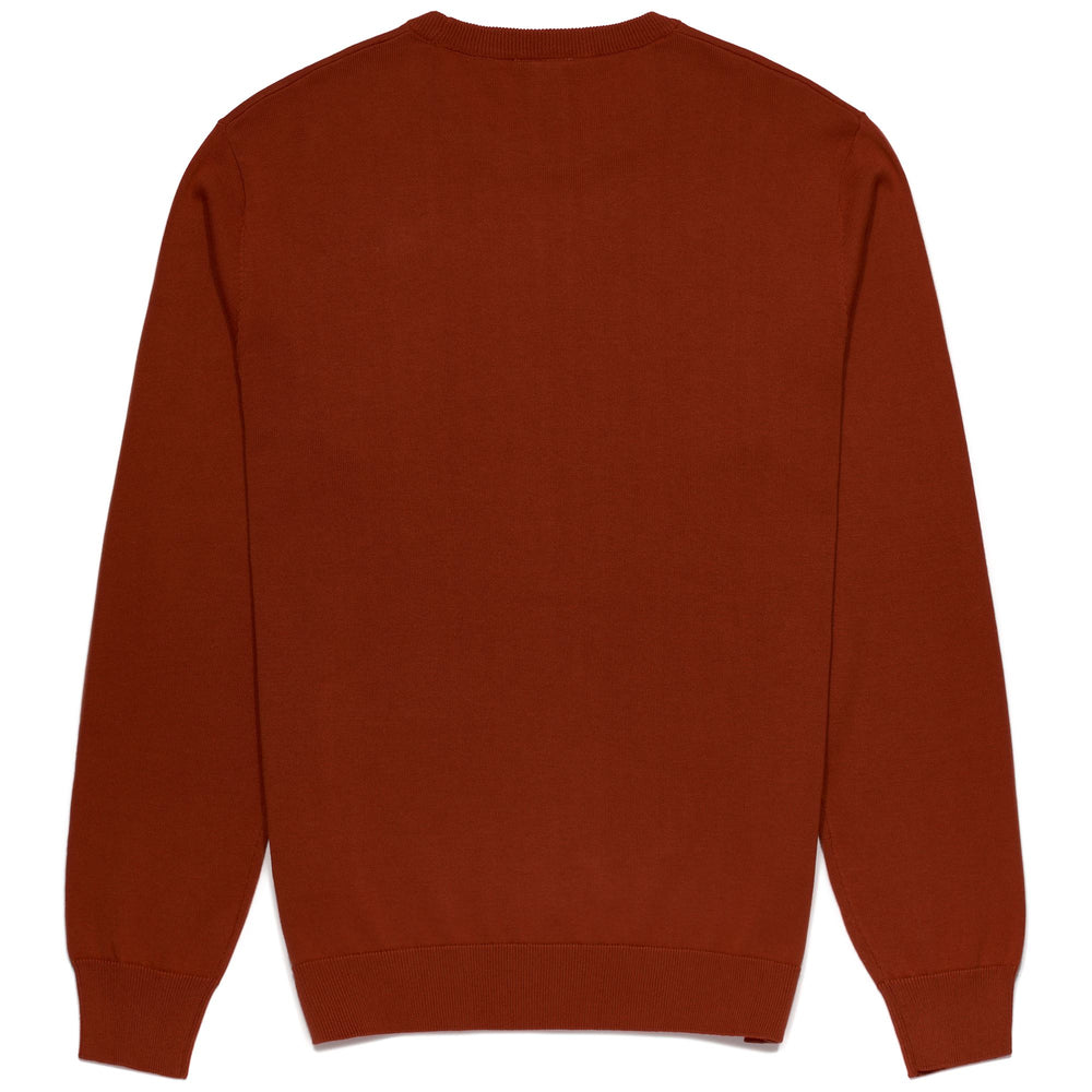 KNITWEAR Man NOLLIVER Pull  Over RED POMPEIAN - BLUE NAVY Dressed Front (jpg Rgb)	