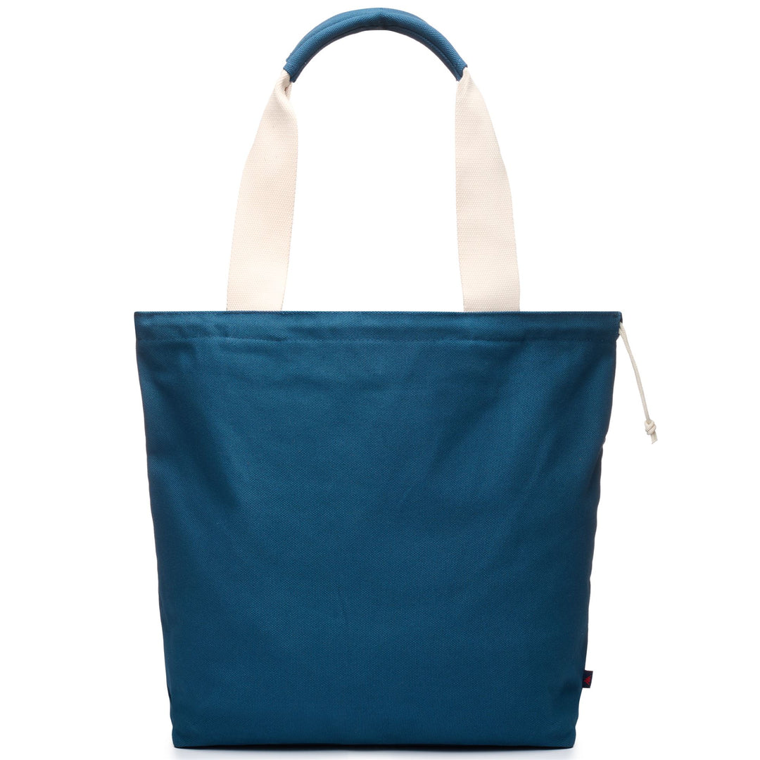 Bags Woman LISETTA CANVAS TOTE BAG BLUE MAJOLICA - WHITE NATURAL Photo (jpg Rgb)			