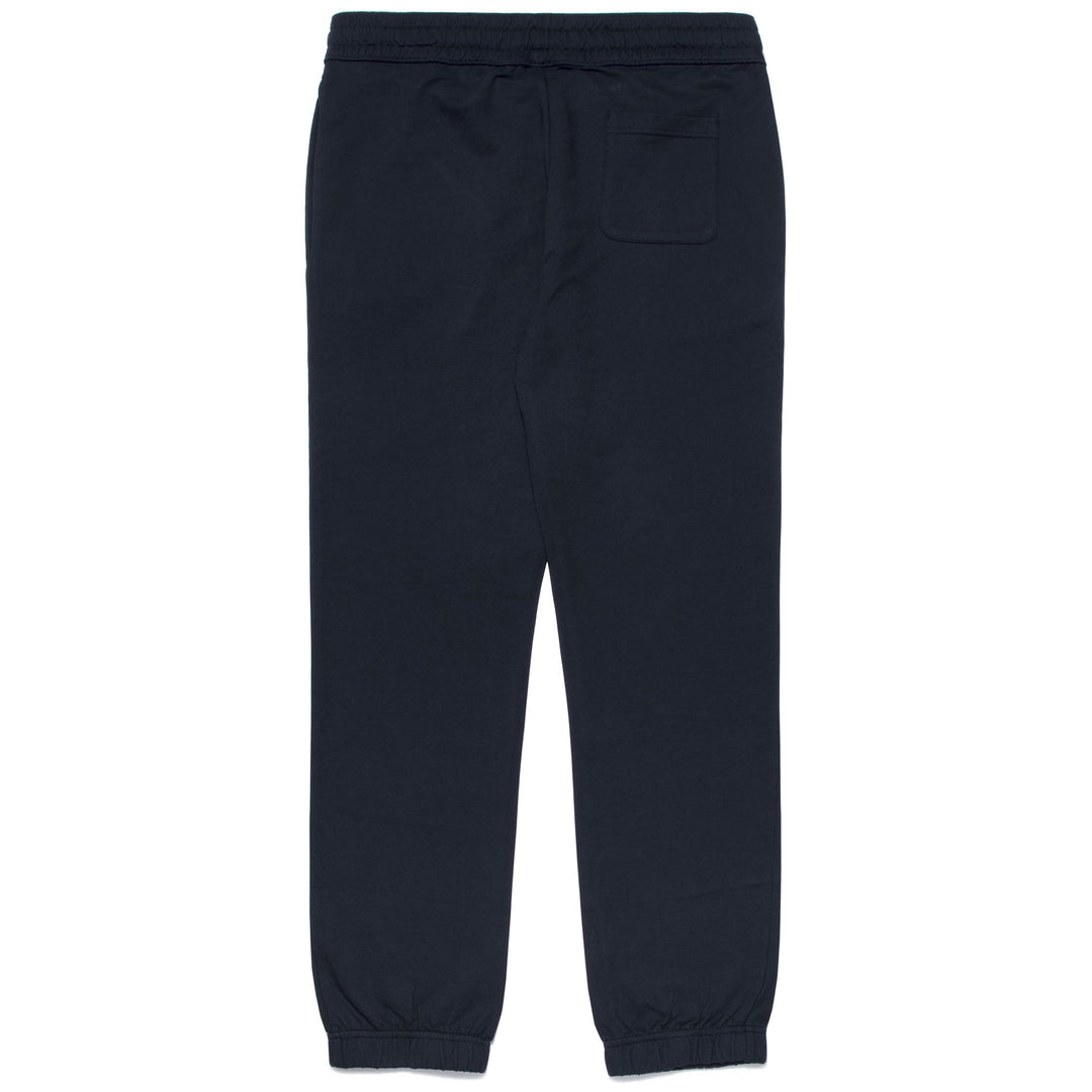Pants Man HERVIN BABY TERRY Sport Trousers BLUE NAVY Dressed Front (jpg Rgb)	
