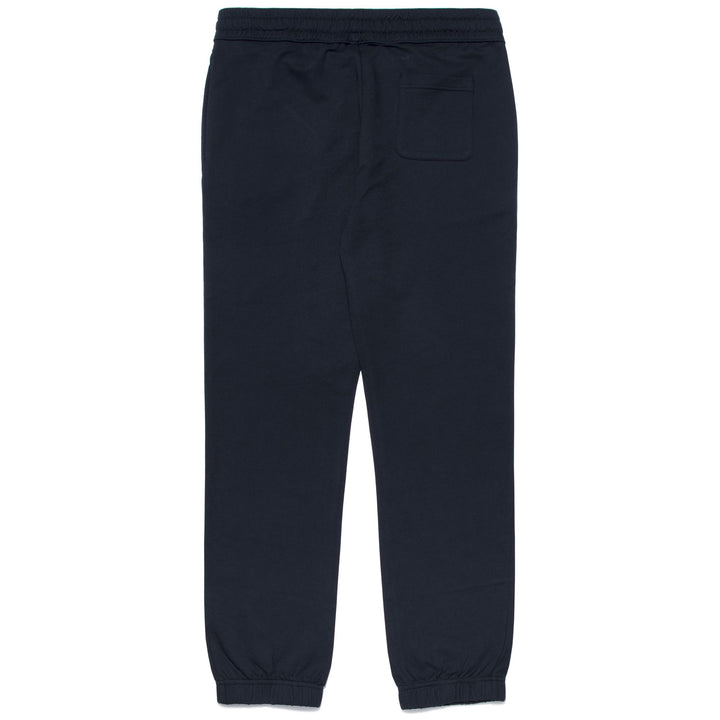 Pants Man HERVIN BABY TERRY Sport Trousers BLUE NAVY Dressed Front (jpg Rgb)	