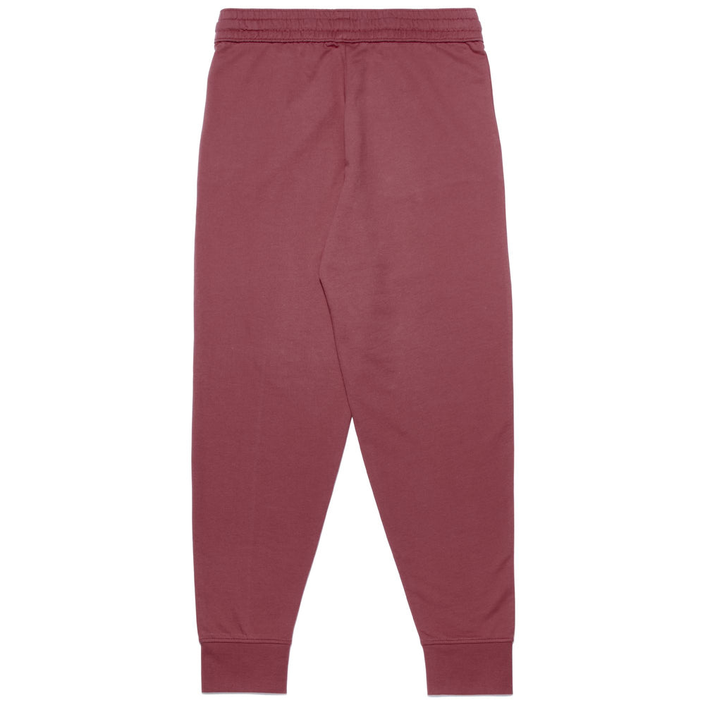 Pants Woman ALYSHA BABY TERRY Sport Trousers RED CRANBERRY Dressed Front (jpg Rgb)	
