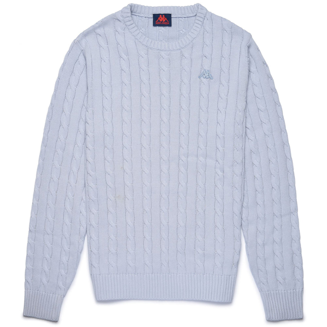 KNITWEAR Man CABLES Pull  Over AZURE ERICA Photo (jpg Rgb)			