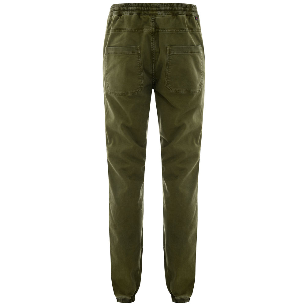 Pants Man QUILOA CHINO GREEN MILITARY Dressed Front (jpg Rgb)	