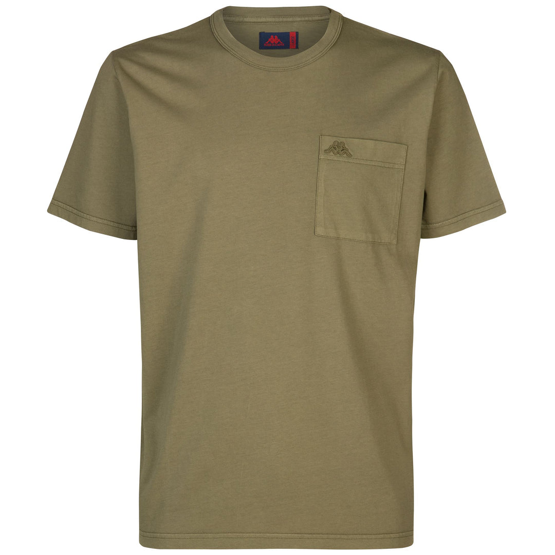 T-ShirtsTop Man BAHARI T-Shirt Green Military | robedikappa Photo (jpg Rgb)			