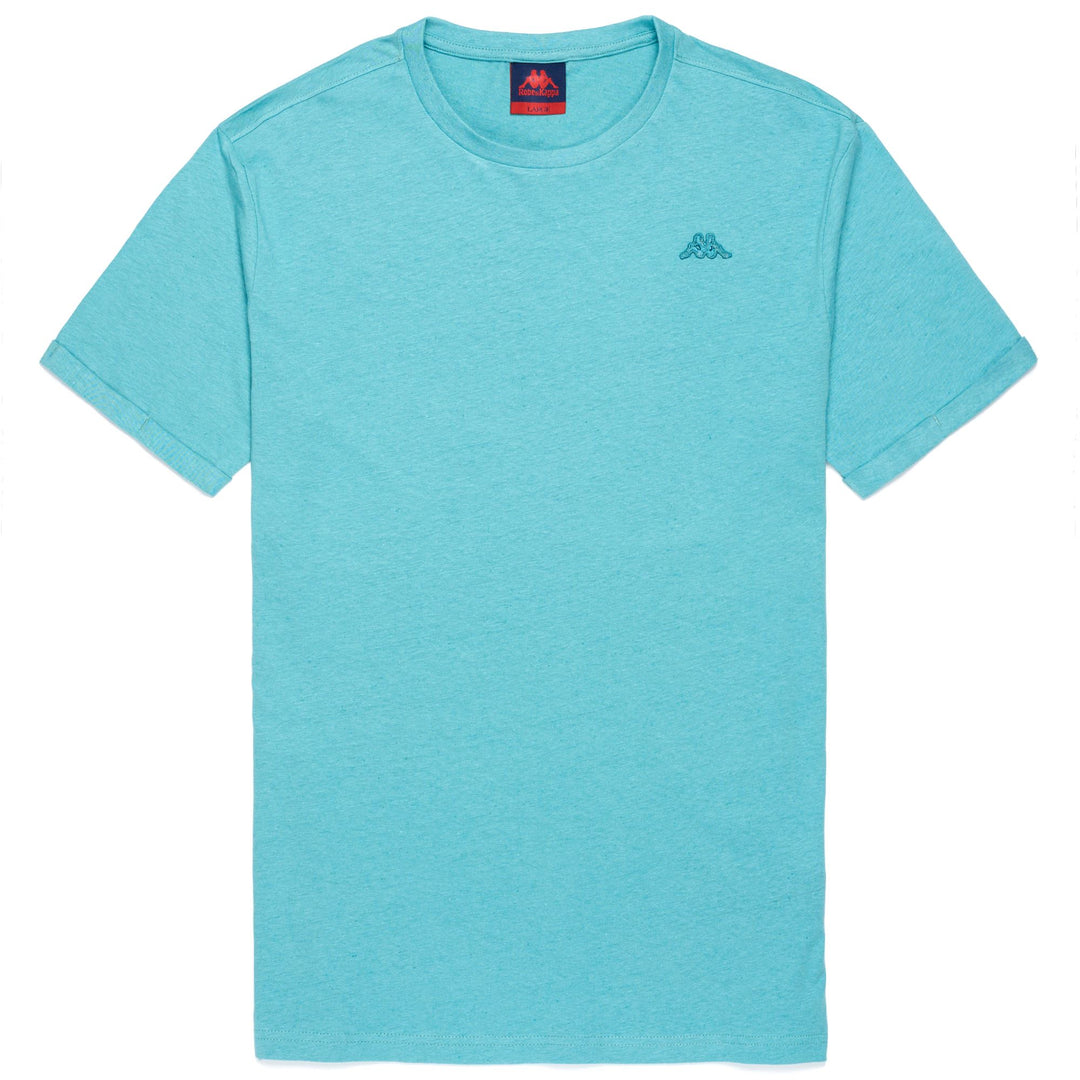 T-ShirtsTop Man GORO T-Shirt GREEN MINERAL BLUE Photo (jpg Rgb)			