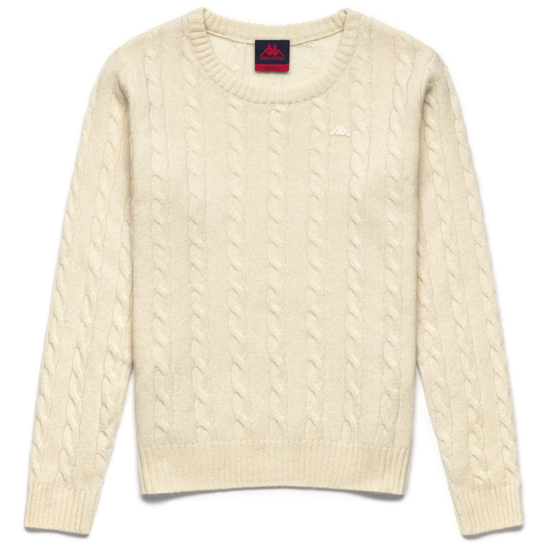 Knitwear Woman JOLIE Pull  Over WHITE NATURAL Photo (jpg Rgb)			