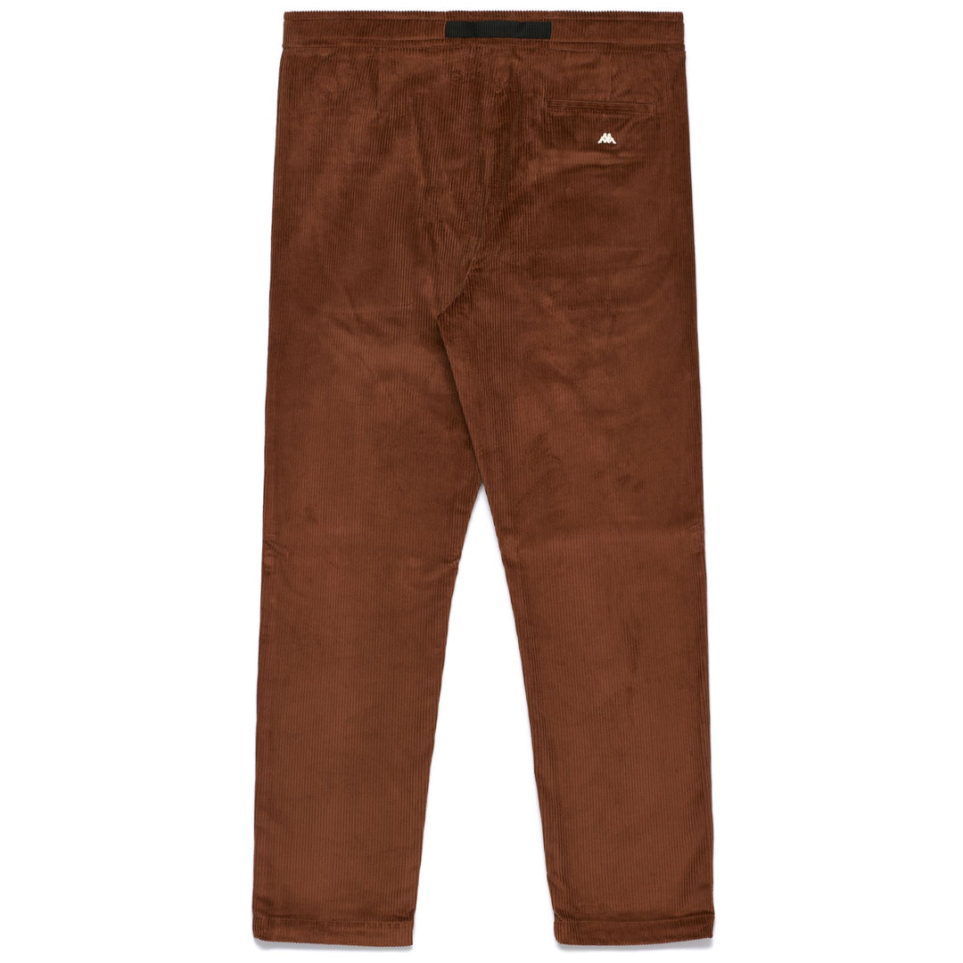 Pants Man ROBE GIOVANI HAPLO 4 Pocket BROWN BRANDY Dressed Front (jpg Rgb)	