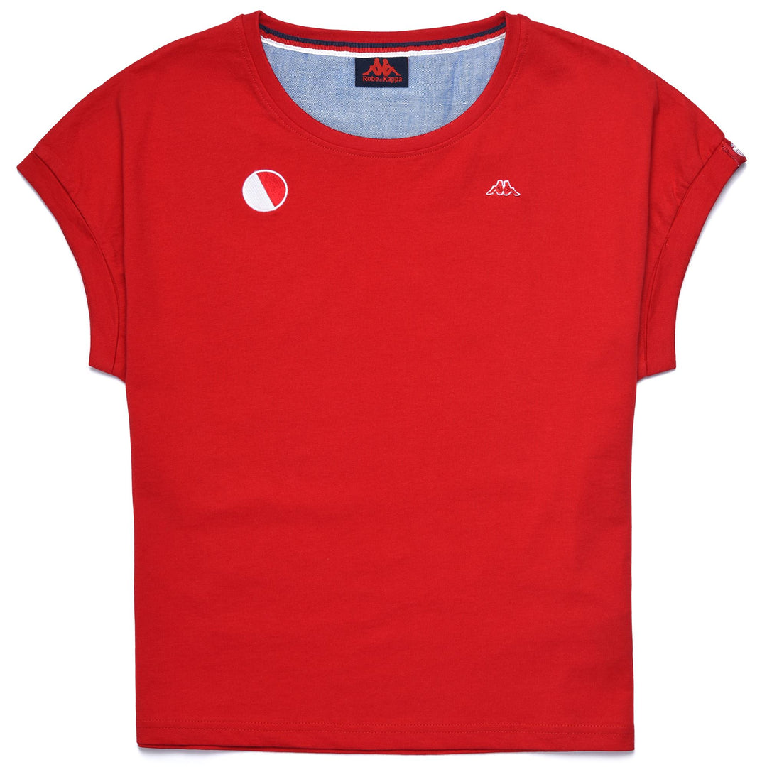 T-ShirtsTop Woman ANNE MONACO T-Shirt RED Photo (jpg Rgb)			