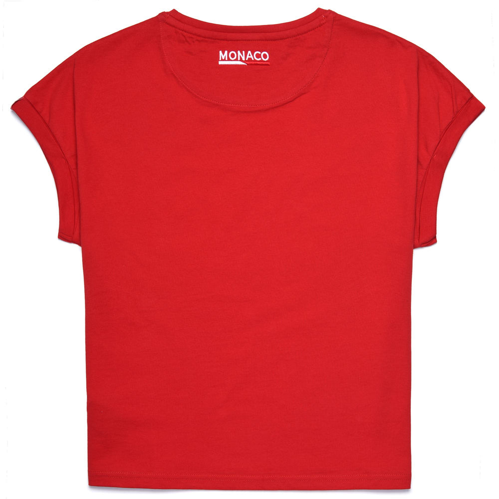 T-ShirtsTop Woman ANNE MONACO T-Shirt RED Dressed Front (jpg Rgb)	
