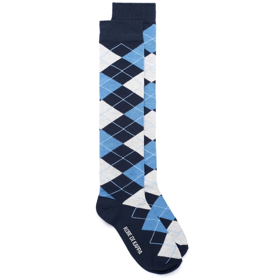 Socks Man ARGY Knee High Sock BLUE NAVY - BLUE STONEWASH - BEIGE  MOONBEAM - BLUE BEACH Photo (jpg Rgb)			