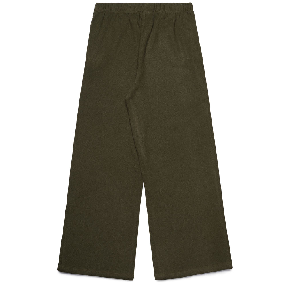 Pants Woman JEANETTE PROGETTO QUID Sport Trousers GREEN MILITARY Dressed Front (jpg Rgb)	