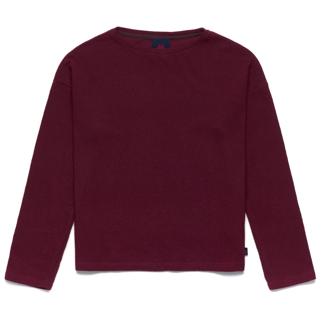 Knitwear Woman MIRELLE PROGETTO QUID Jumper RED RODODENDRO Photo (jpg Rgb)			