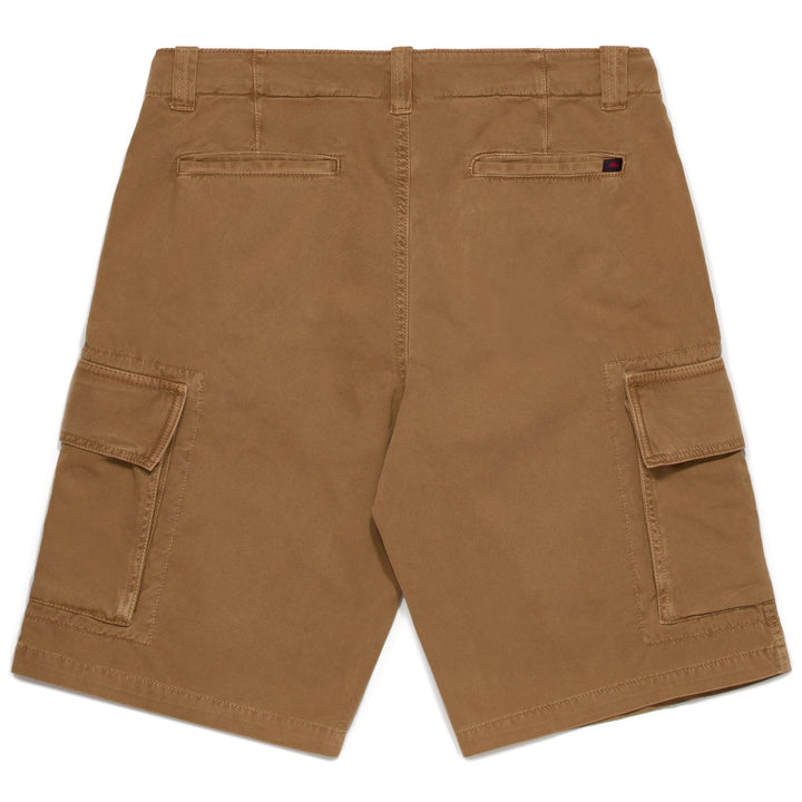 Shorts Man ZASKARS Cargo BEIGE DIJON Dressed Front (jpg Rgb)	