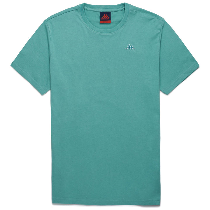 T-ShirtsTop Man LUC T-Shirt GREEN MINERAL BLUE Photo (jpg Rgb)			