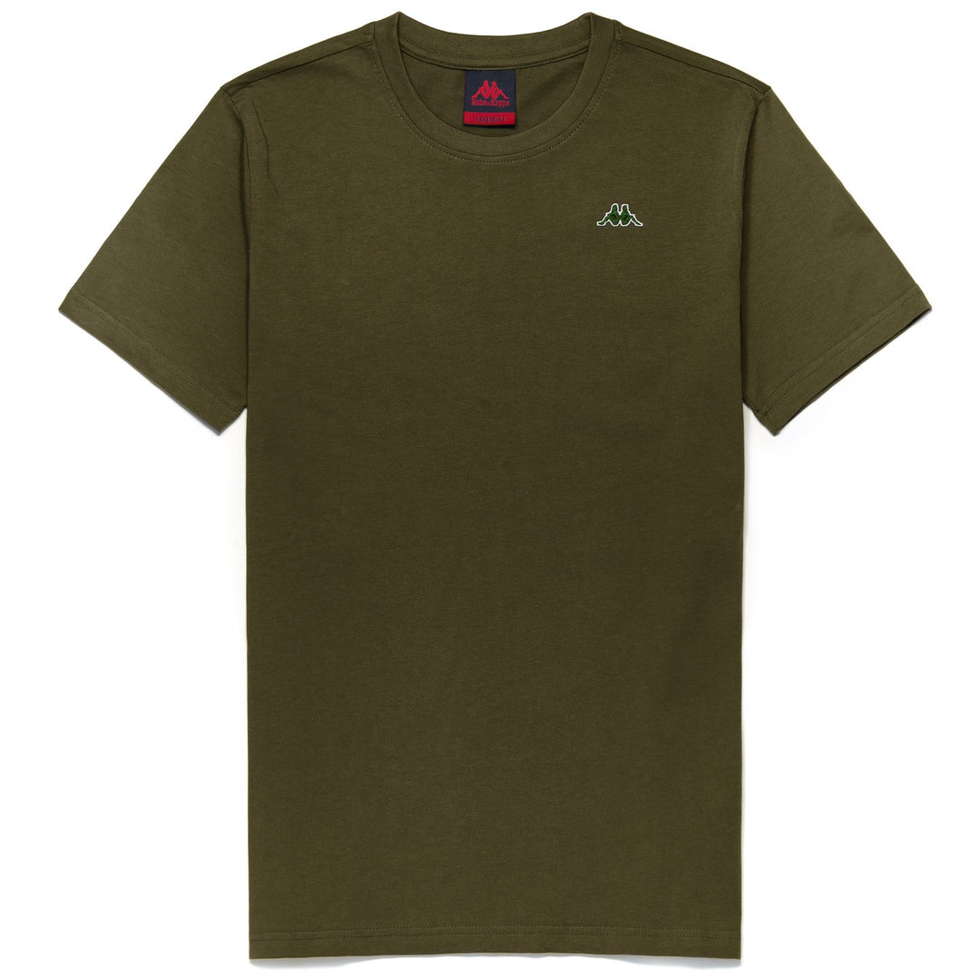 T-ShirtsTop Man LUC T-Shirt GREEN MILITARY Photo (jpg Rgb)			
