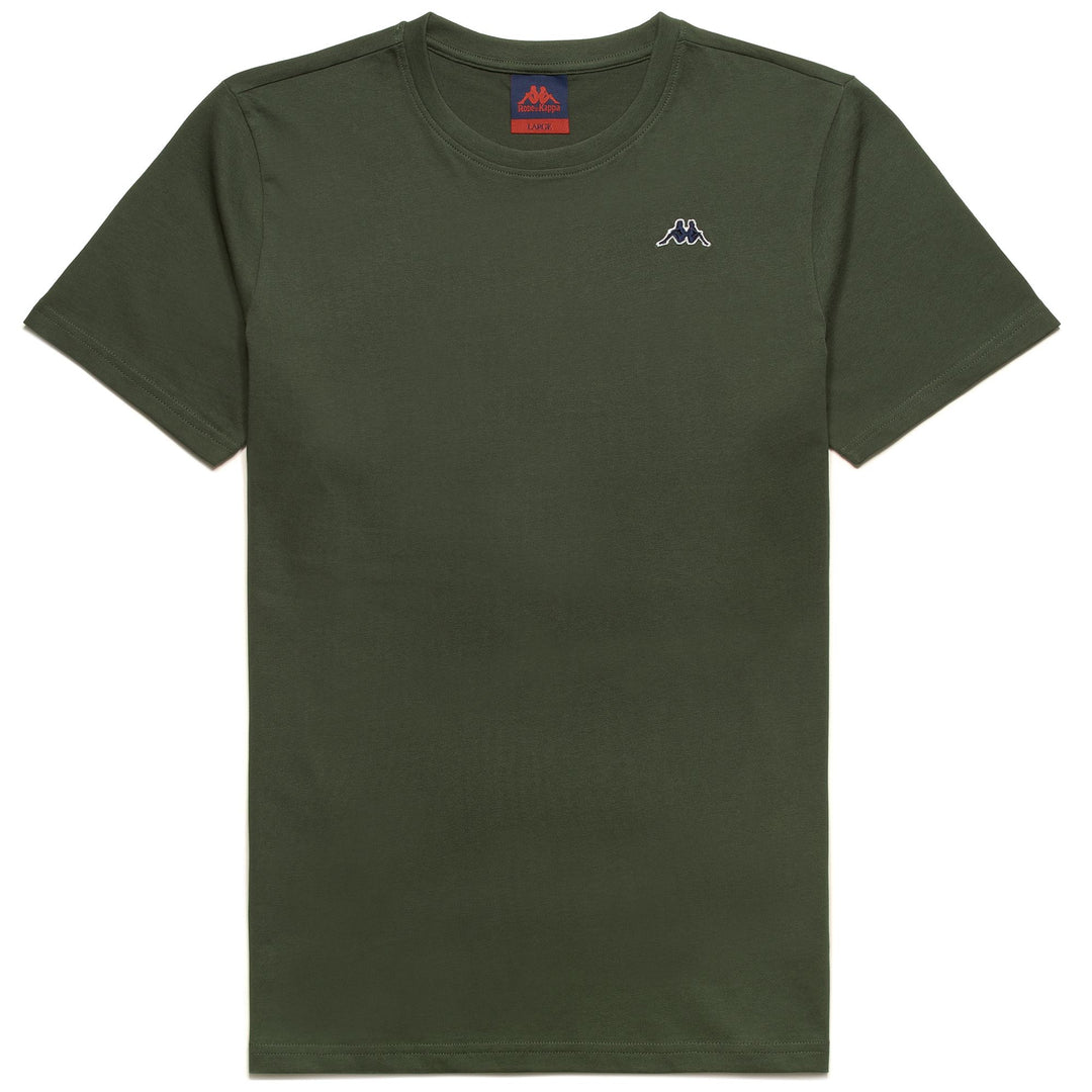 T-ShirtsTop Man LUC T-Shirt GREEN DEEP FOREST - BLUE NAVY Photo (jpg Rgb)			