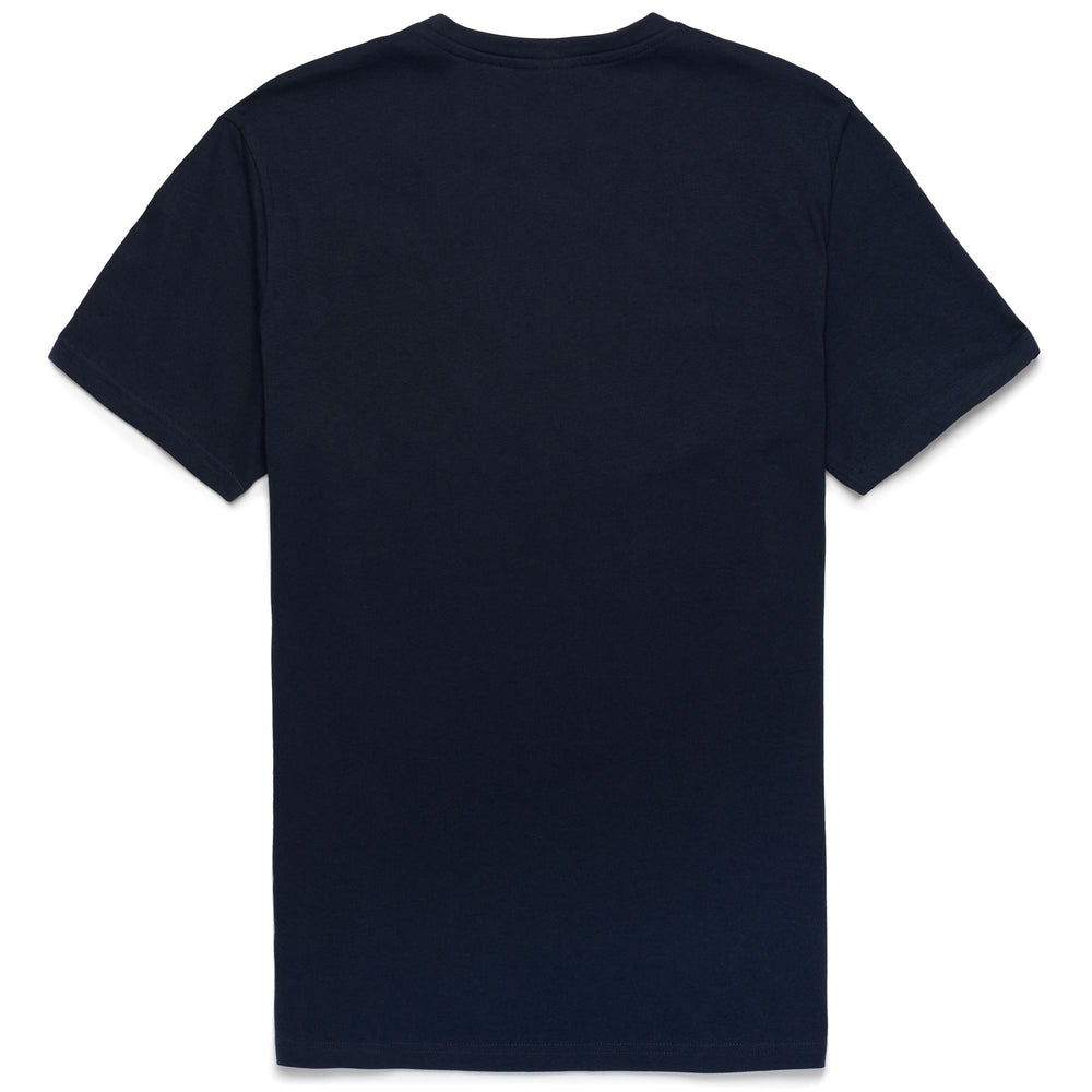 T-ShirtsTop Man LUC T-Shirt BLUE NAVY - WHITE Dressed Front (jpg Rgb)	