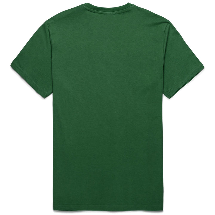 T-ShirtsTop Man LUC T-Shirt GREEN GARDEN - BLUE NAVY Dressed Front (jpg Rgb)	