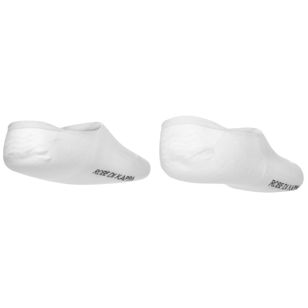 Socks Unisex URON Footsies WHITE Dressed Front (jpg Rgb)	