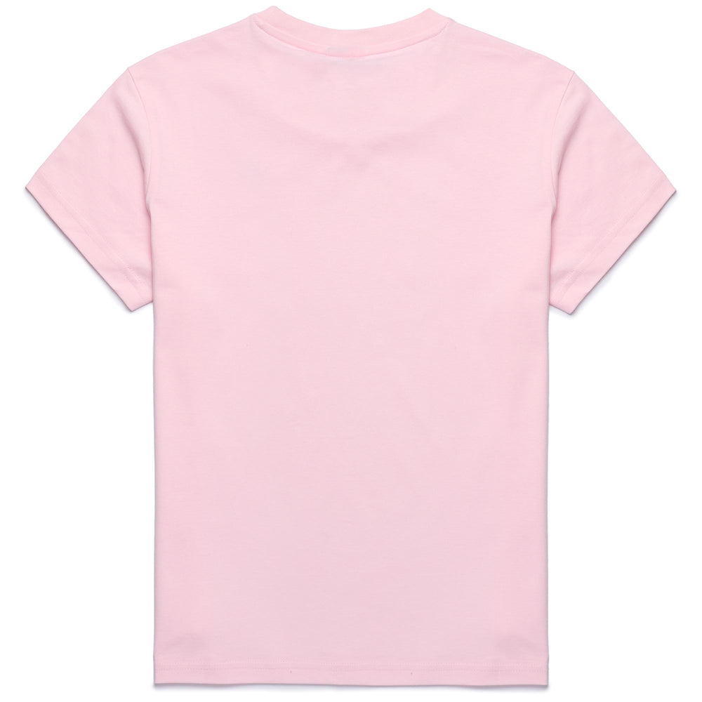 T-ShirtsTop Woman KATIE T-Shirt PINK MIST - GREY SILVER Dressed Front (jpg Rgb)	