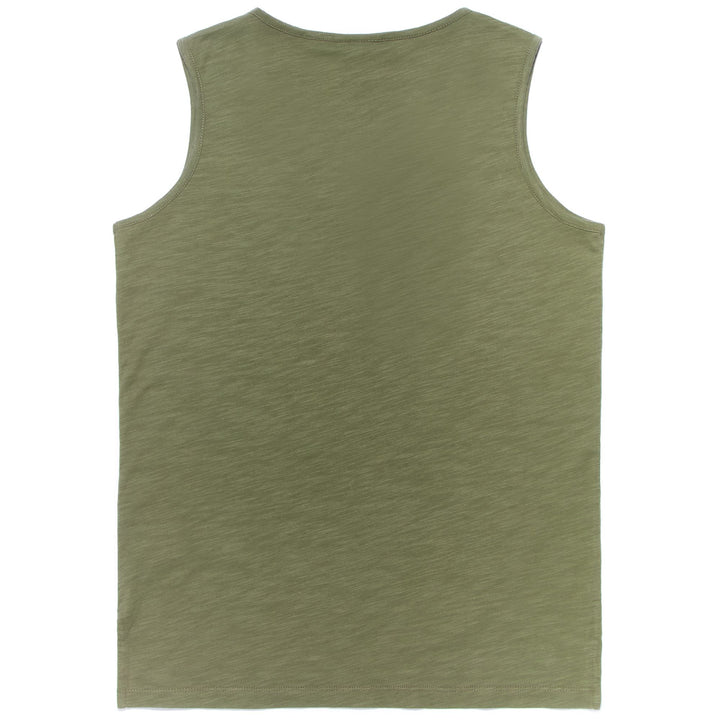 T-ShirtsTop Woman MARIE T-Shirt GREEN OLIVINE Dressed Front (jpg Rgb)	