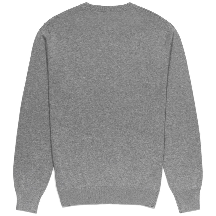 KNITWEAR Man NOLLIVER Pull  Over GREY MD - BLUE NAVY Dressed Front (jpg Rgb)	