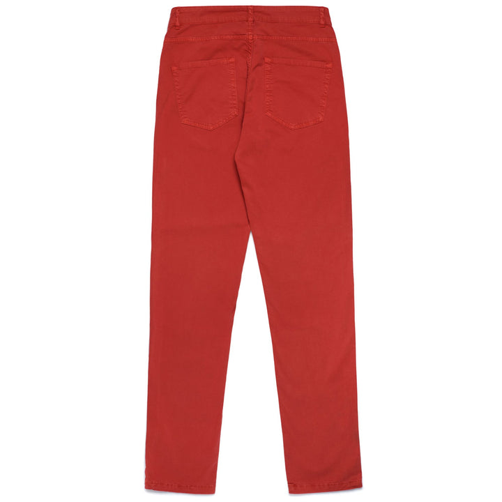 Pants Man PENTY GABARDINE 5 Pockets RED POMPEIAN Dressed Front (jpg Rgb)	