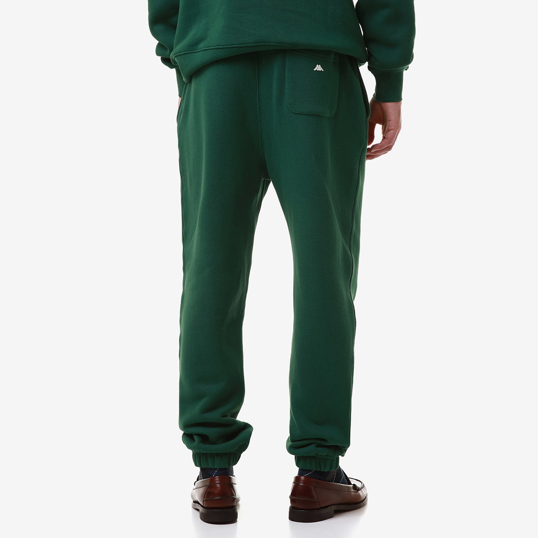 ROBE GIOVANI HINDER - Pants - Sport Trousers - Man - GREEN DK-ORANGE
