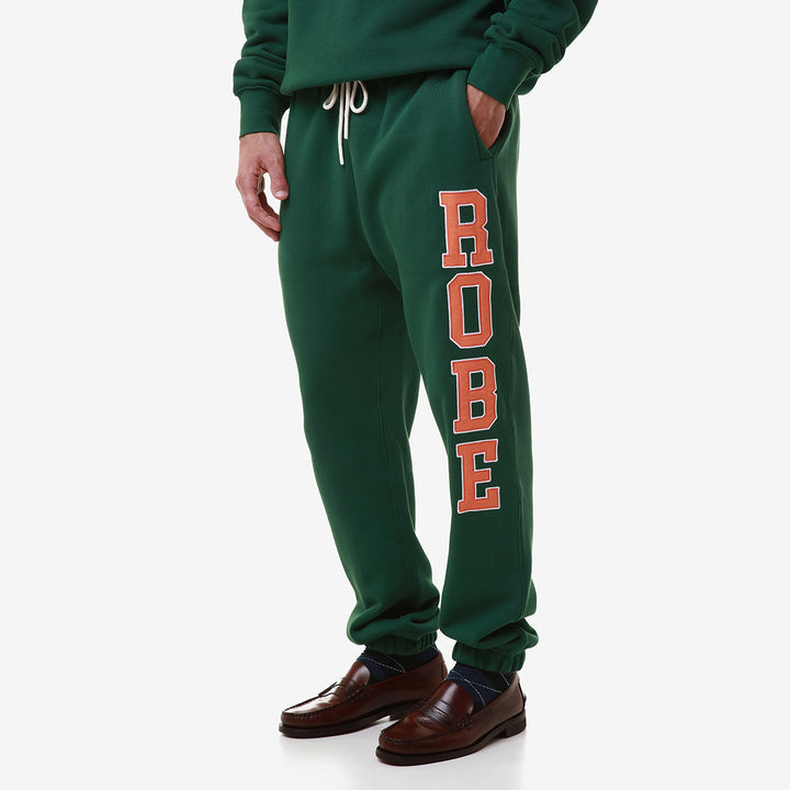 ROBE GIOVANI HINDER - Pants - Sport Trousers - Man - GREEN DK-ORANGE