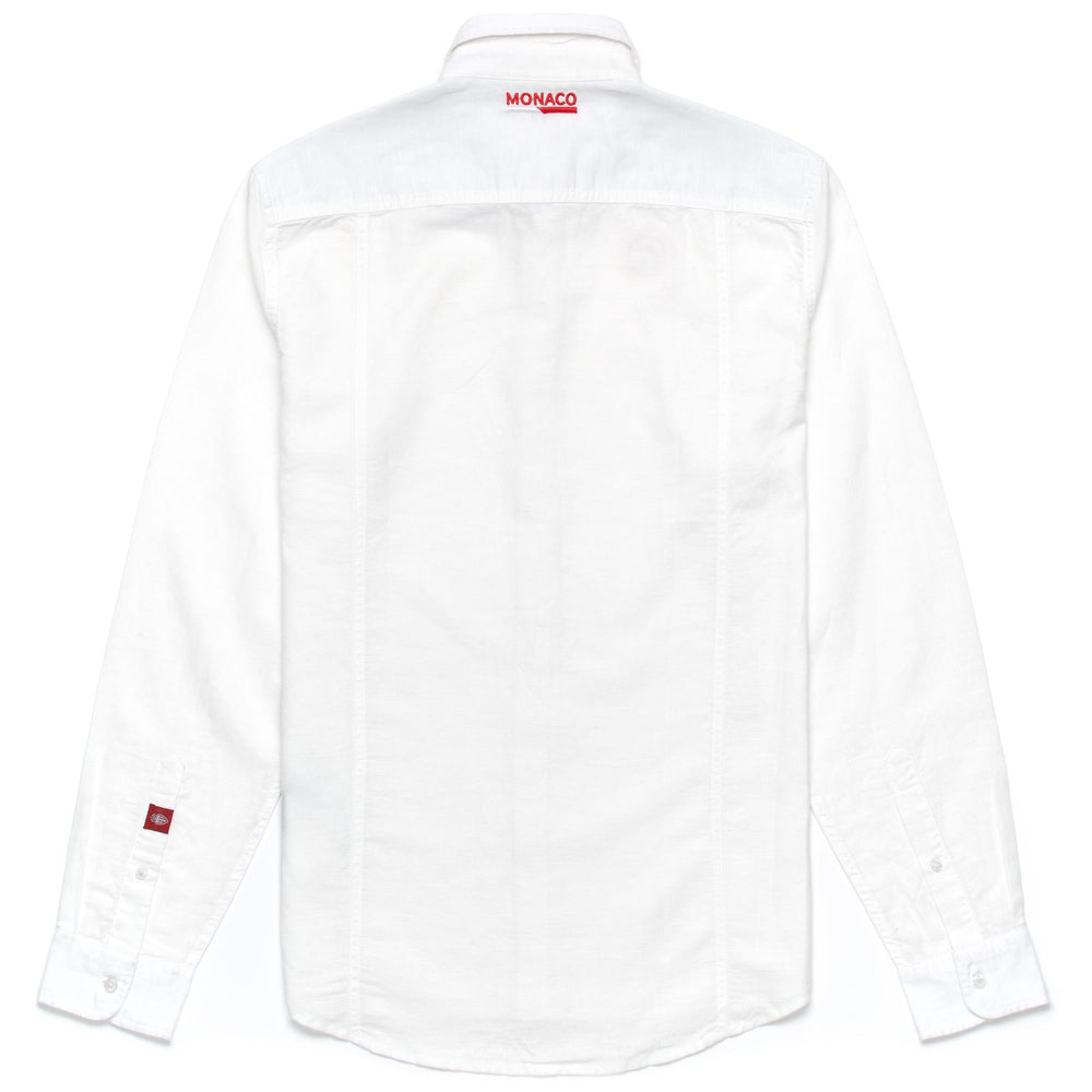 SHIRTS Man MALIK MONACO Button  Down WHITE Dressed Front (jpg Rgb)	
