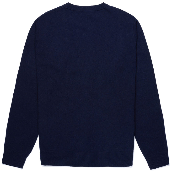 Knitwear Man KINGSTON Cardigan BLUE NAVY Dressed Front (jpg Rgb)	