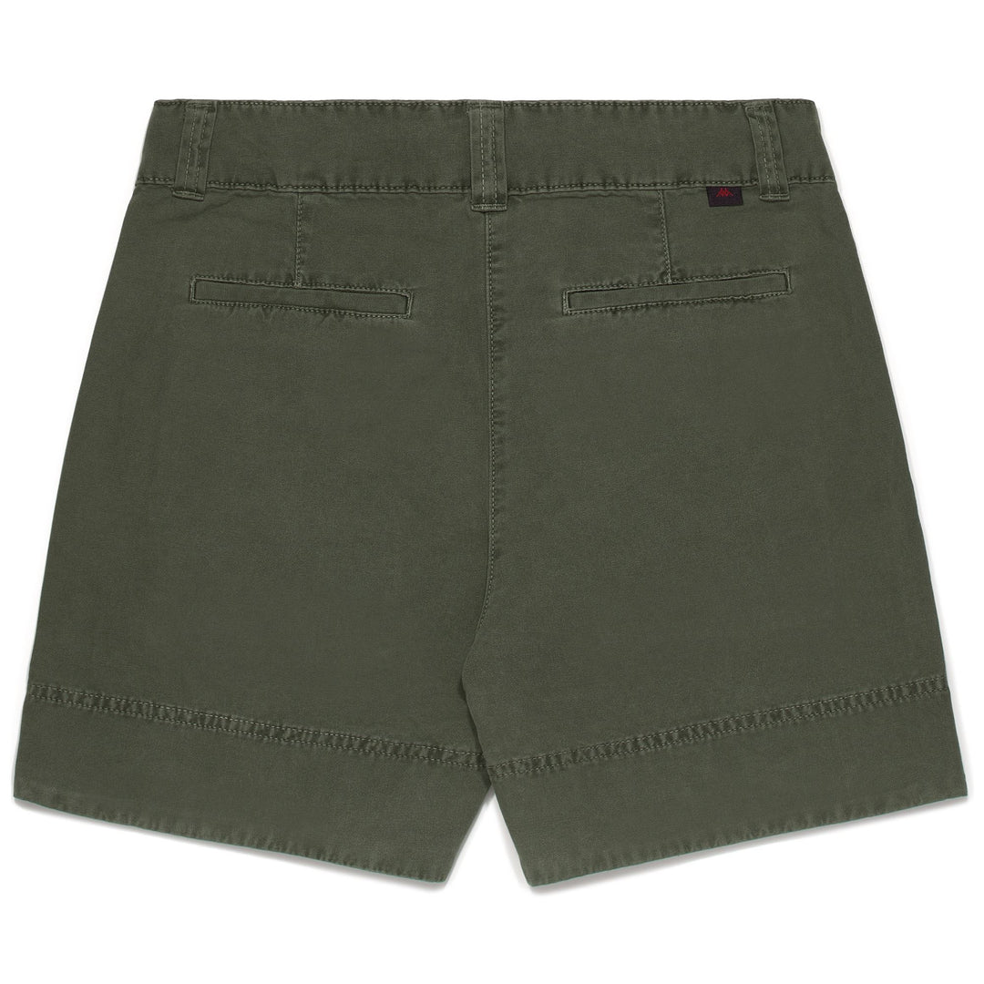 Shorts Woman ASTER CHINO GREEN MILITARY Dressed Front (jpg Rgb)	