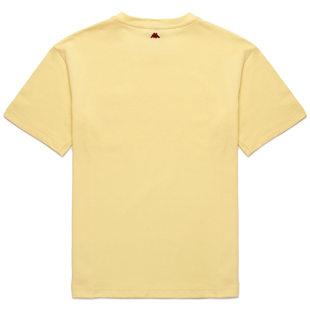 T-ShirtsTop Man ROBE GIOVANI MIRFAK T-Shirt YELLOW LT Dressed Front (jpg Rgb)	