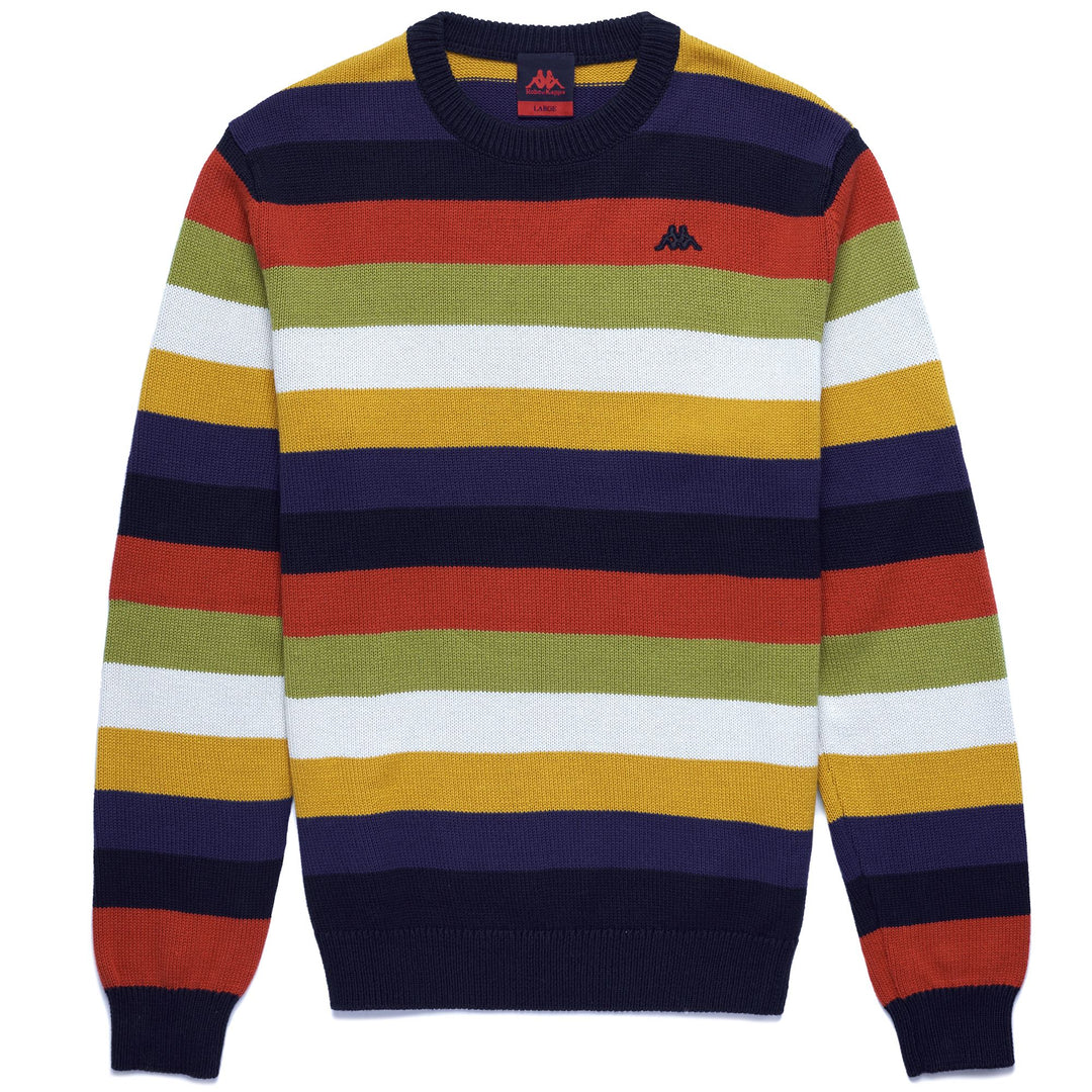 Knitwear Man ADONIS Pull  Over NAVY-BLUE-YELLOW-BEIGE-GREEN-RED Photo (jpg Rgb)			