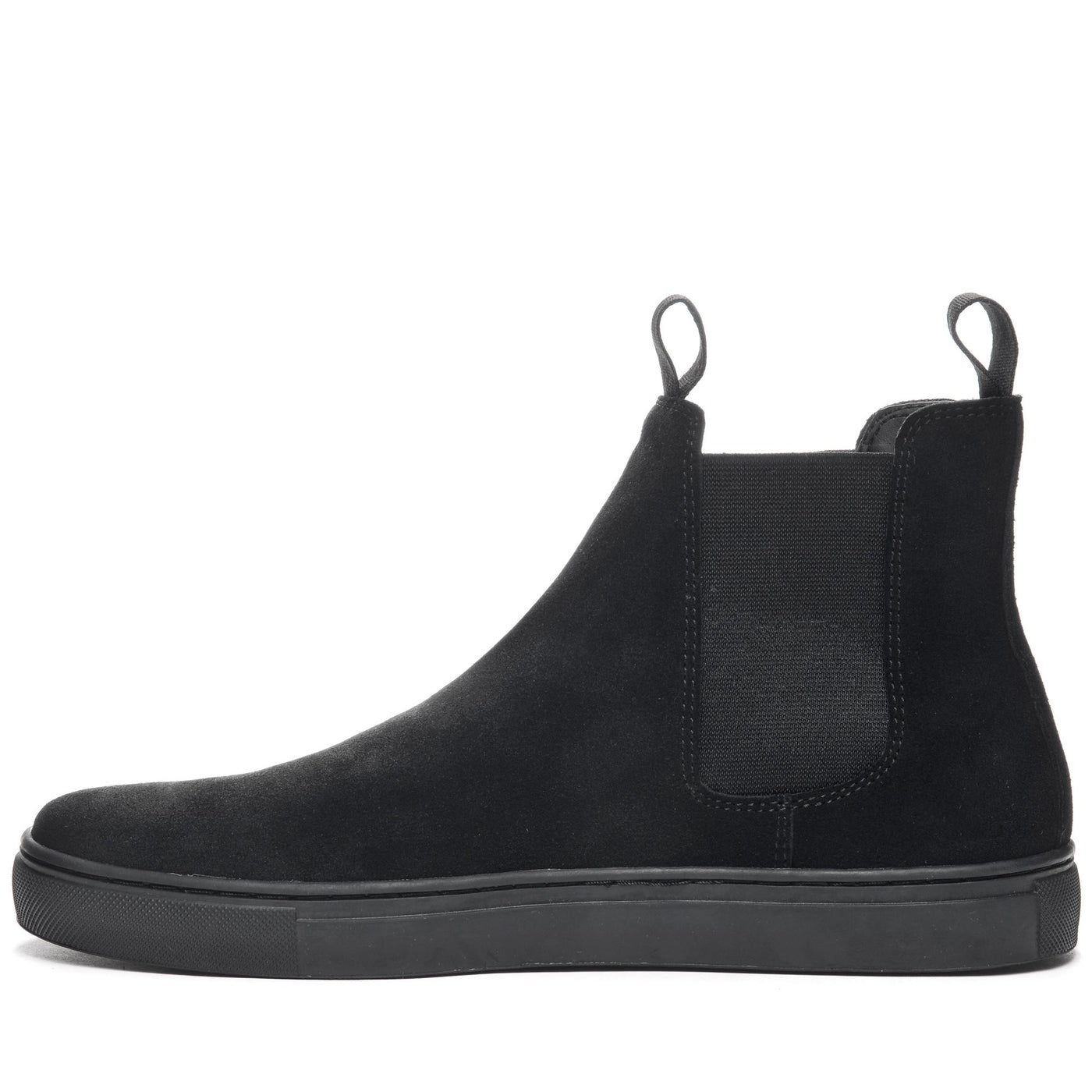 Ankle Boots Unisex CHELSEA Beatle Black | robedikappa Dressed Side (jpg Rgb)		