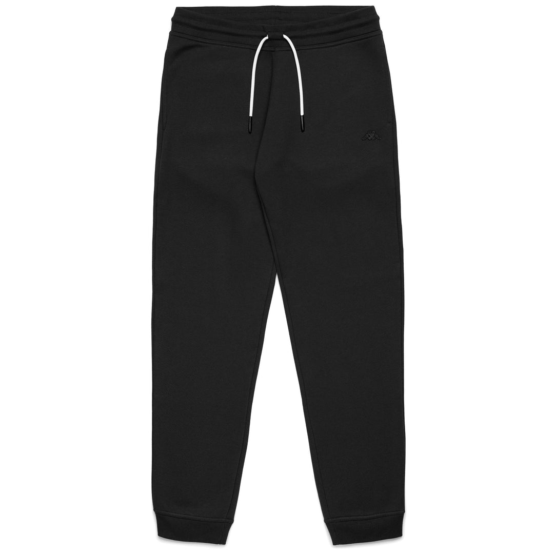 Pants Man DELFO BRUSHED Sport Trousers BLACK Photo (jpg Rgb)			