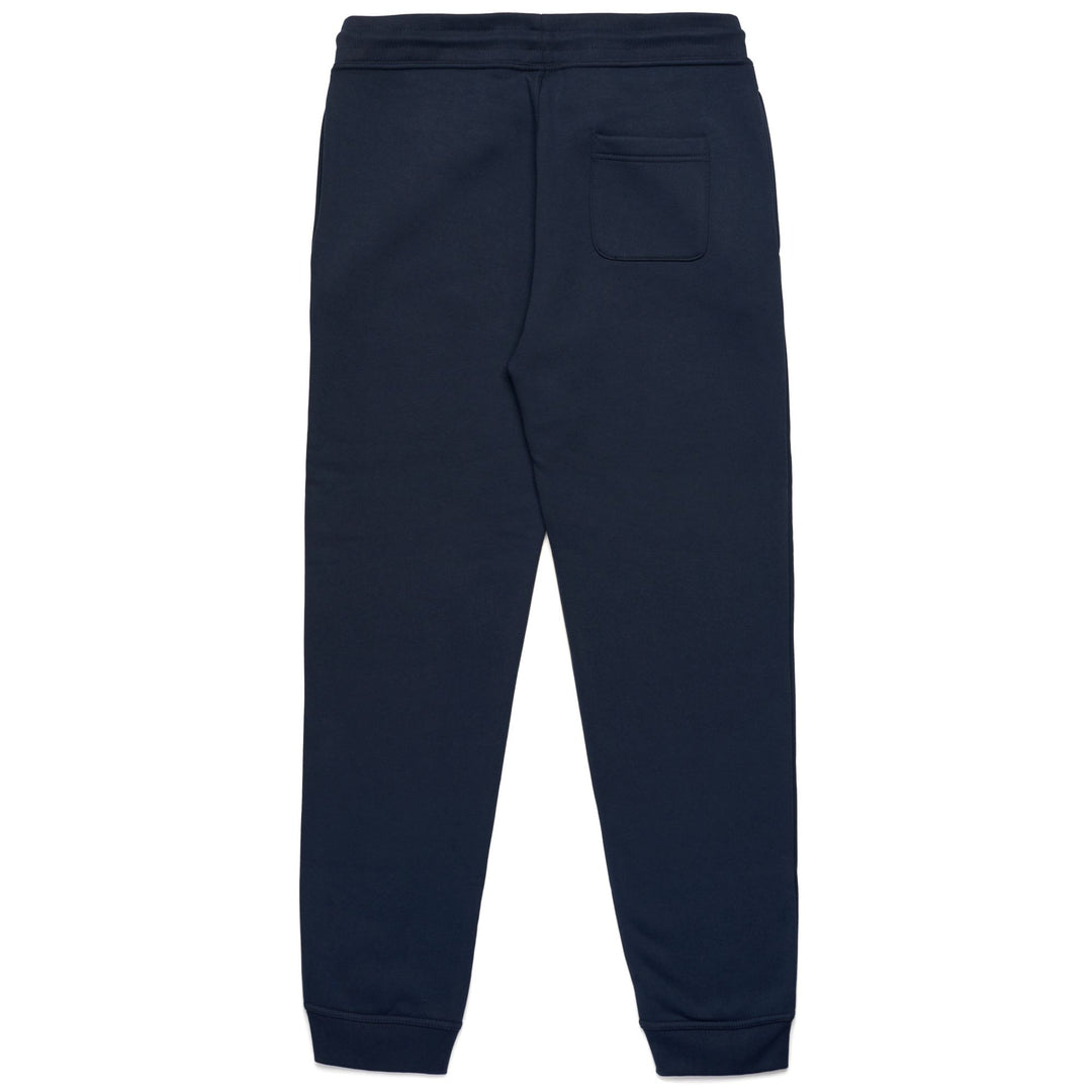 Pants Man DELFO BRUSHED Sport Trousers BLUE NAVY Dressed Front (jpg Rgb)	