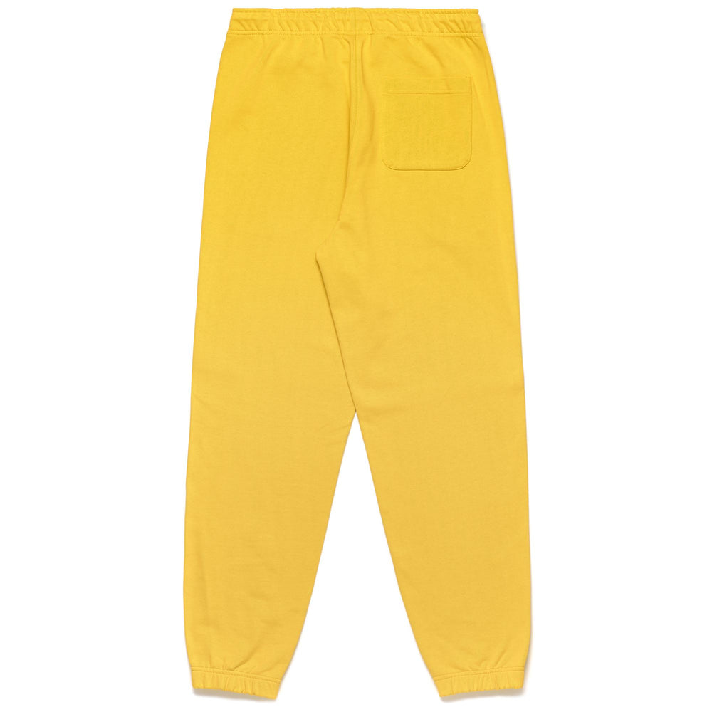 Pants Man ROBE GIOVANI  AURION Sport Trousers YELLOW VANILLE Dressed Front (jpg Rgb)	