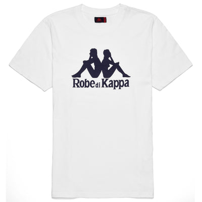 T-ShirtsTop Man JAMES T-Shirt White-Blue Intense | robedikappa Photo (jpg Rgb)			