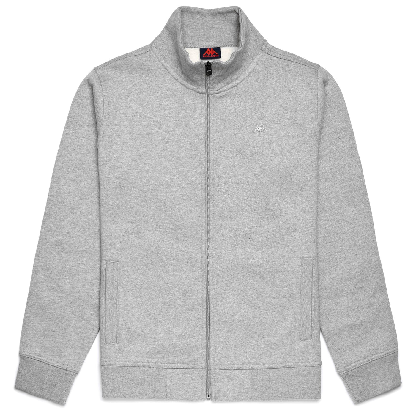 Fleece Man ROD BRUSHED Jacket Grey | robedikappa Photo (jpg Rgb)			