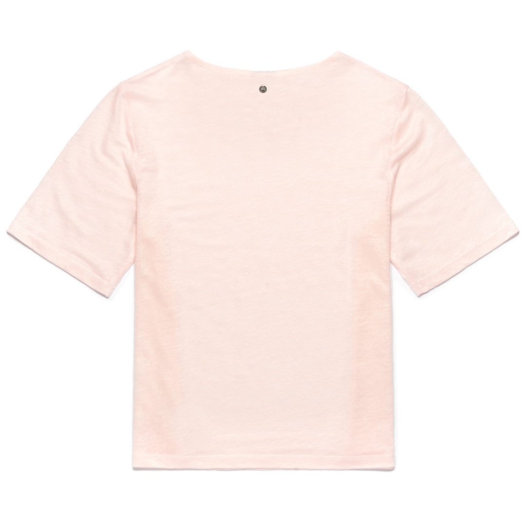 T-ShirtsTop Woman EVELYNE PROGETTO QUID T-Shirt PINK LT Dressed Front (jpg Rgb)	