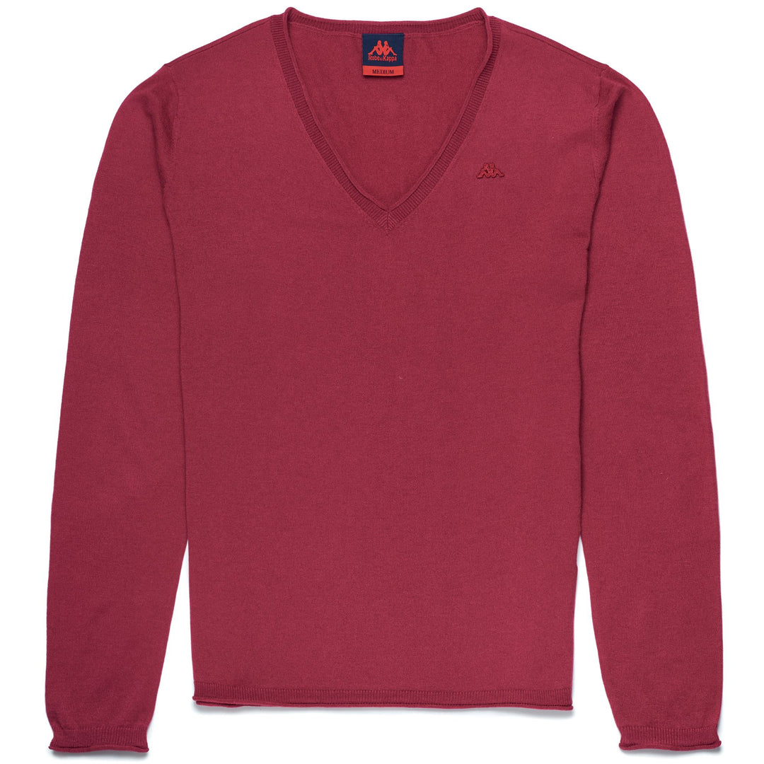 Knitwear Woman BRIDGIT Pull  Over RED RODODENDRO Photo (jpg Rgb)			