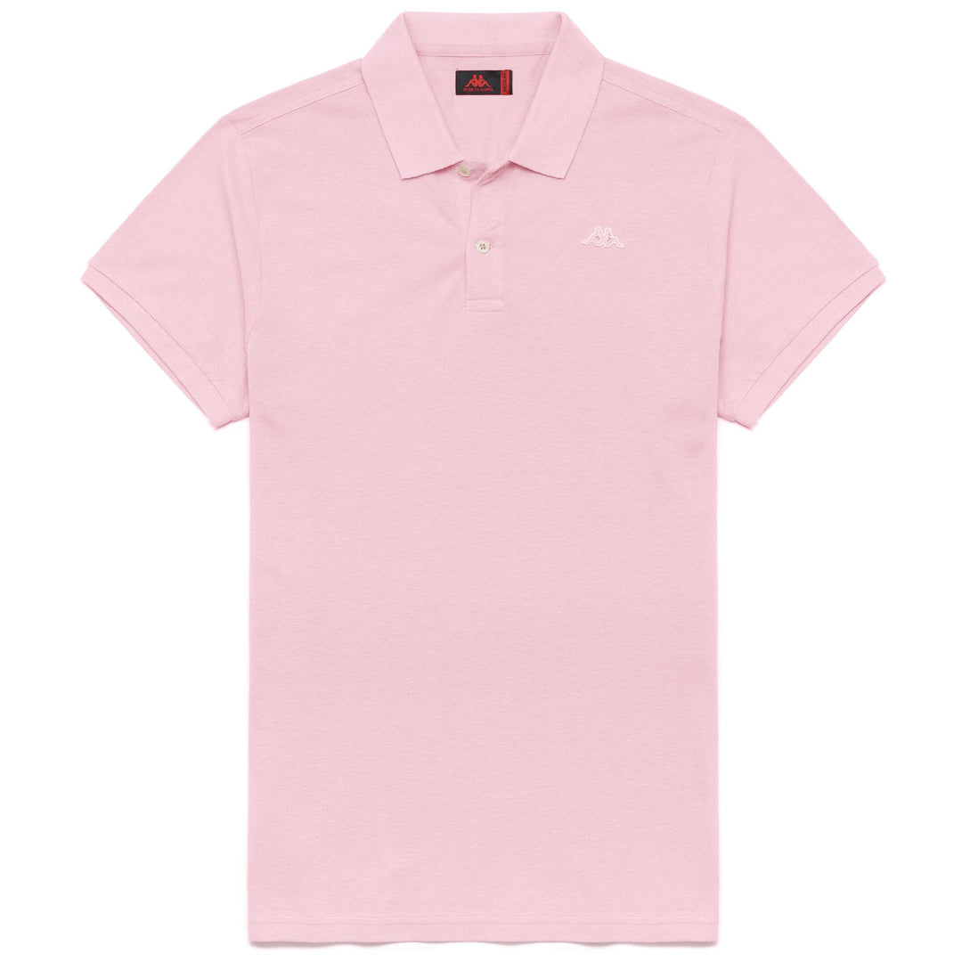 Polo Shirts Man CASTRIES Polo Pink Mist | robedikappa Photo (jpg Rgb)			